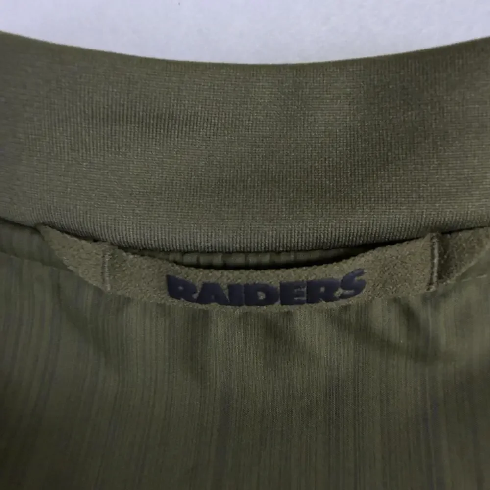 NIKE Raiders Salute To Service Jacket NFL Football Camo Green Las Vegas Mens XL